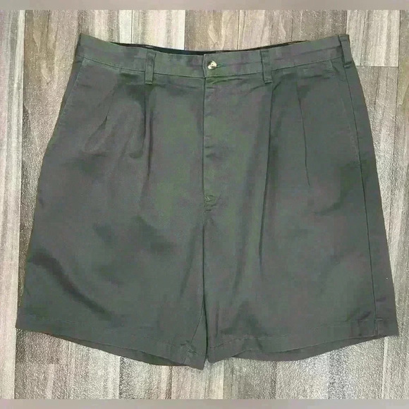 VINTAGE TOMMY HILFIGER GOLF Men's Size 36 Casual Shorts Green 100% Cotton - Picture 1 of 8